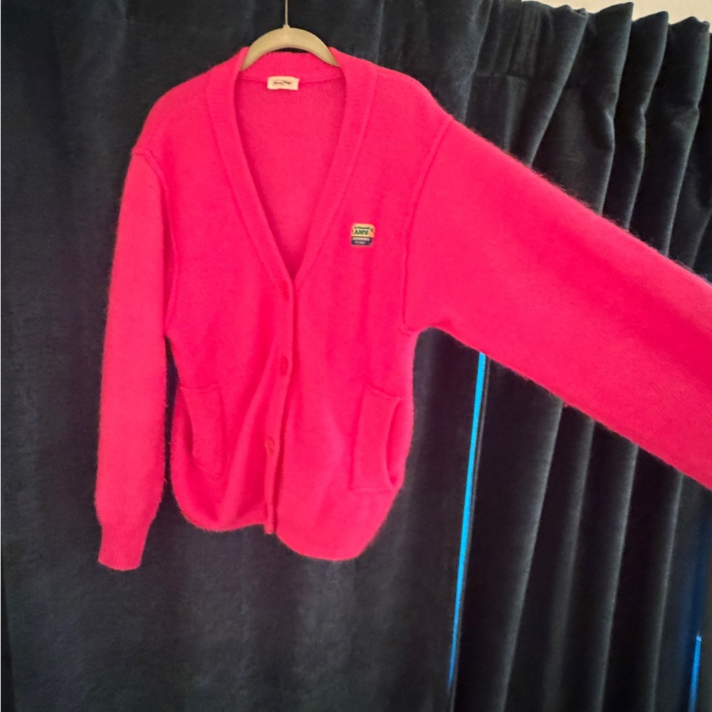 American Vintage Hot Pink Knit Sweater